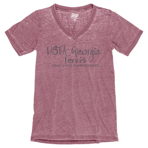 USTA Georgia Vintage Burnout Tee