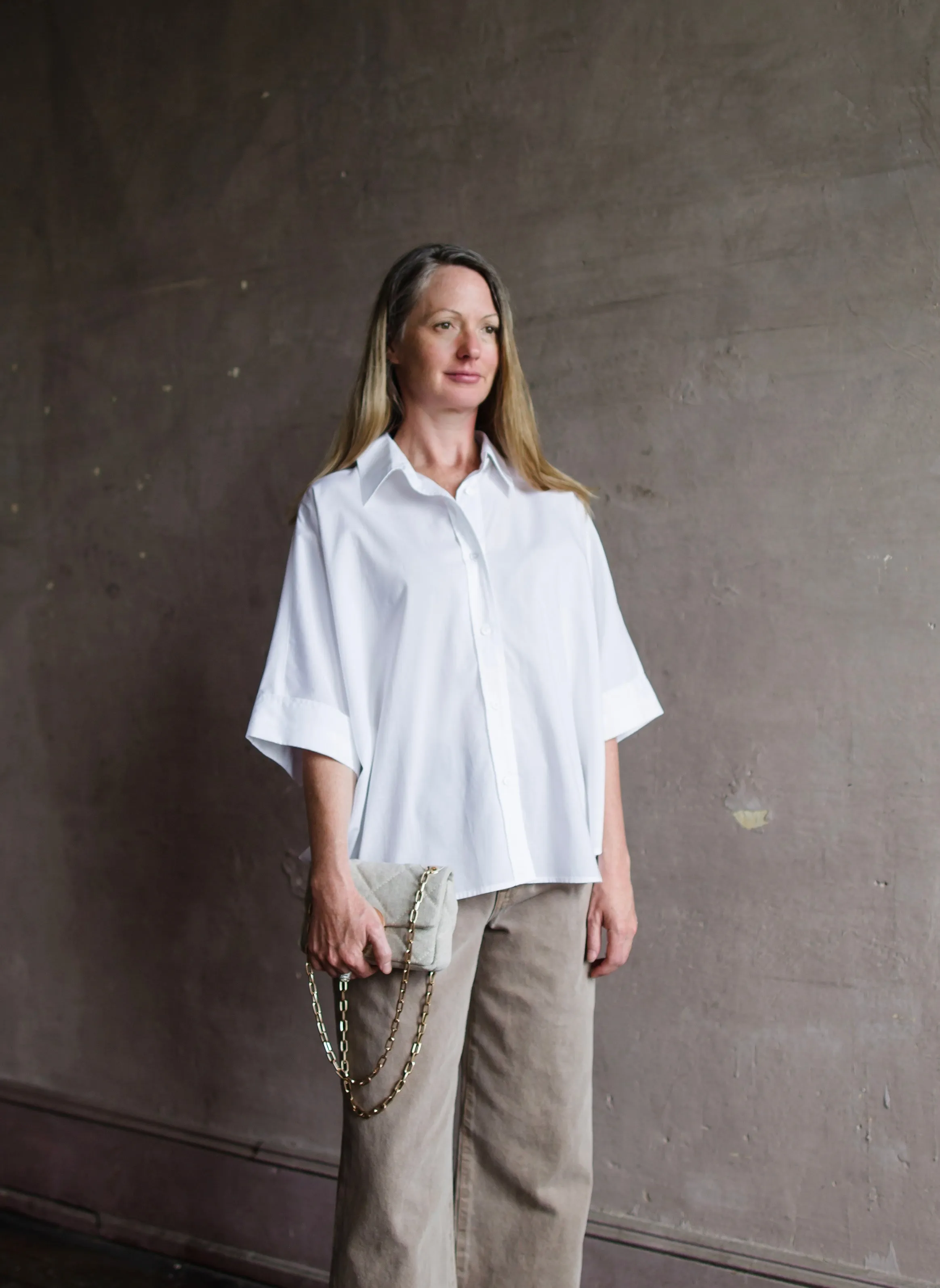 Vanessa Bruno Bobby Button Down Boxy Shirt