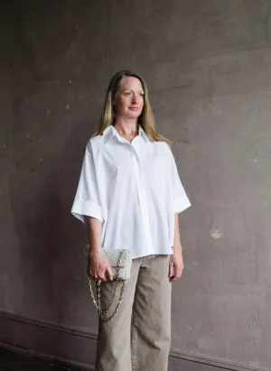 Vanessa Bruno Bobby Button Down Boxy Shirt