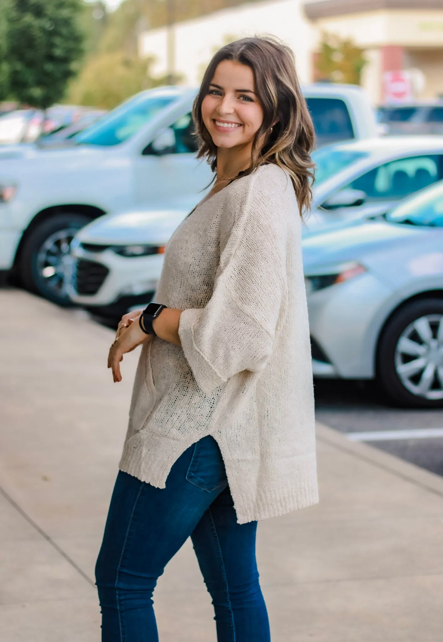 Vanilla Ice Cream Float Sweater