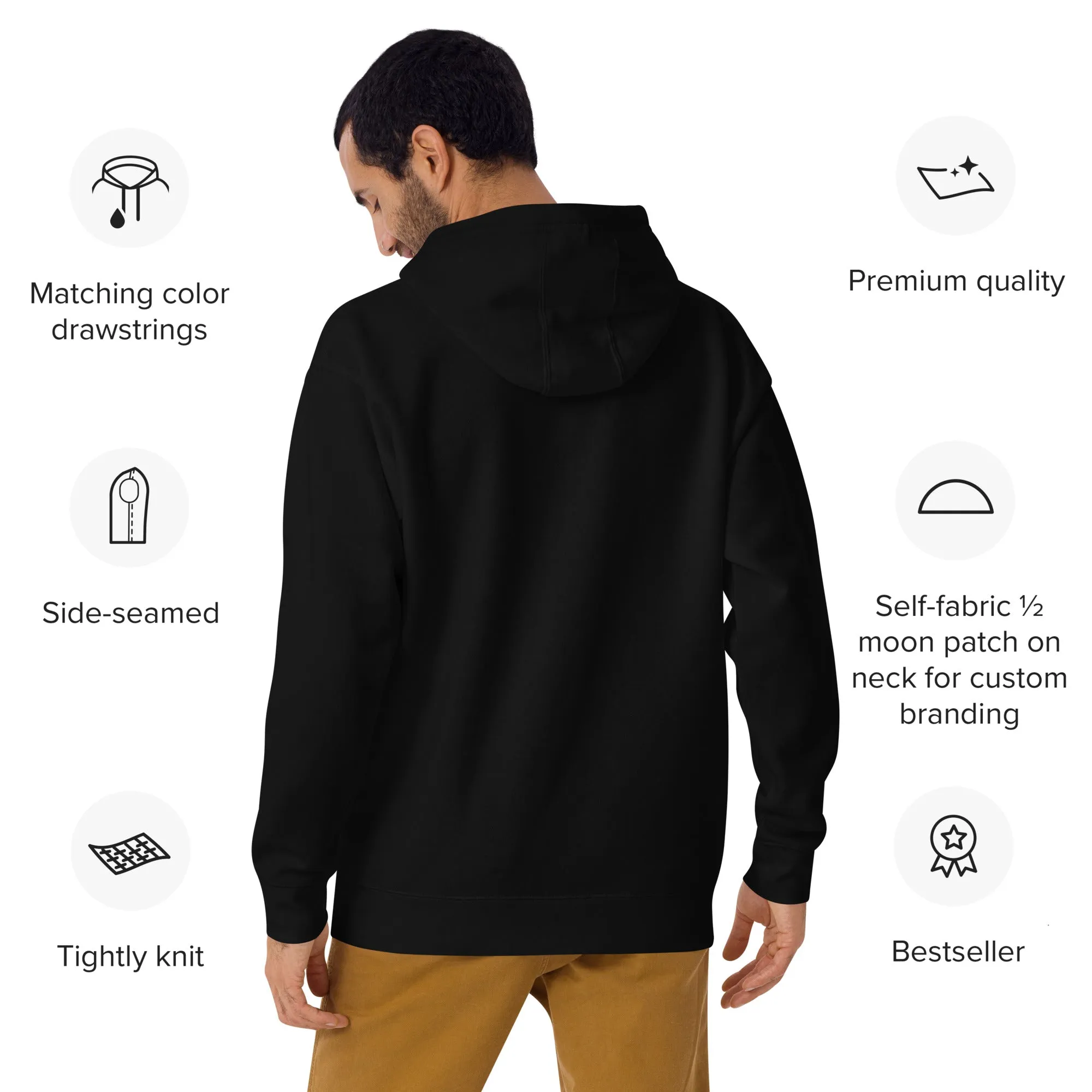 Velossa Tech Classic Hoodie - Black