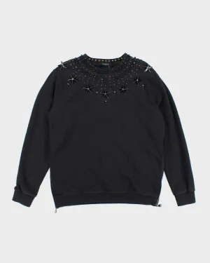 Vintage 2000's Givenchy Heavyweight Textured Sweatshirt - L