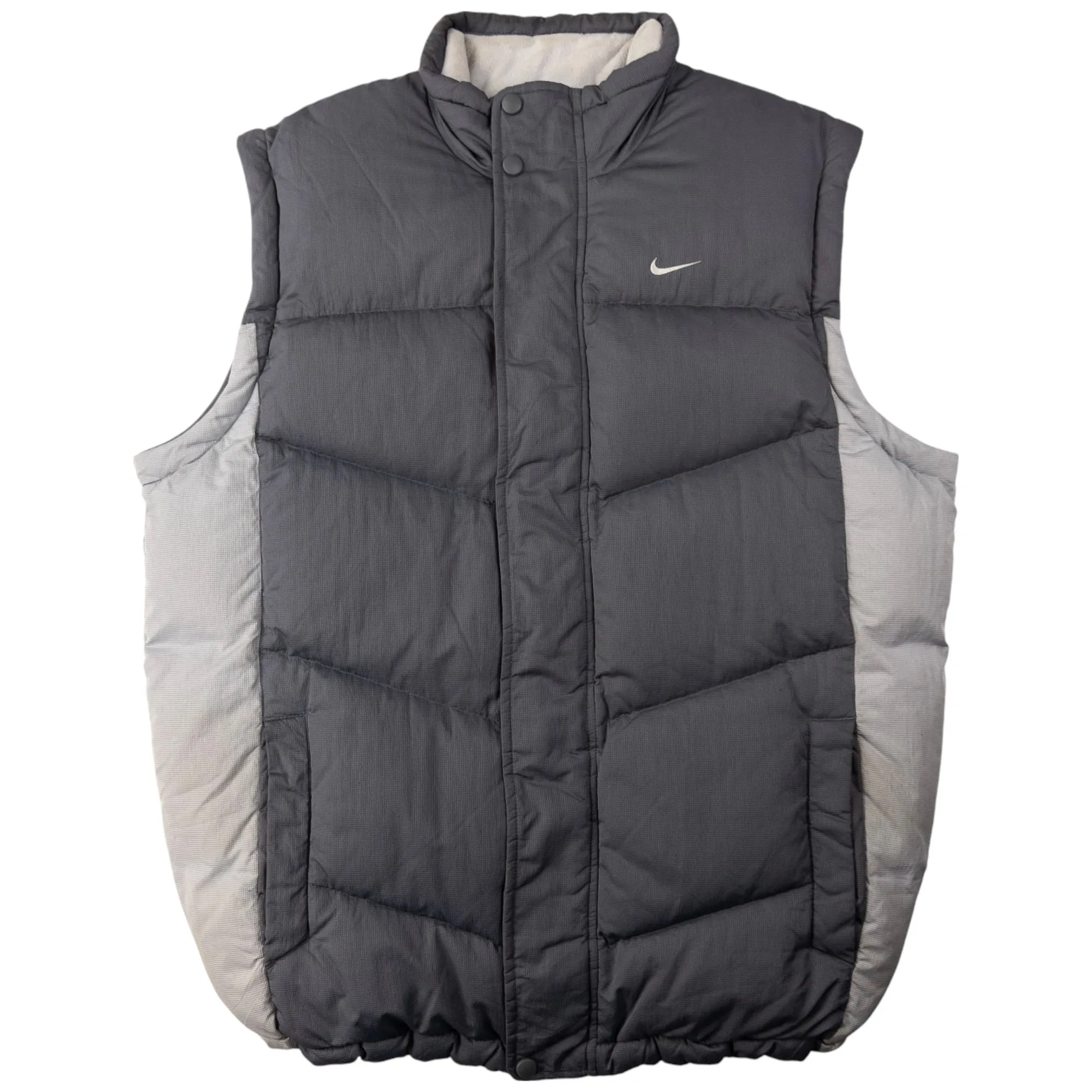 Vintage Nike Zip Off Sleeve Puffer Jacket Size XL