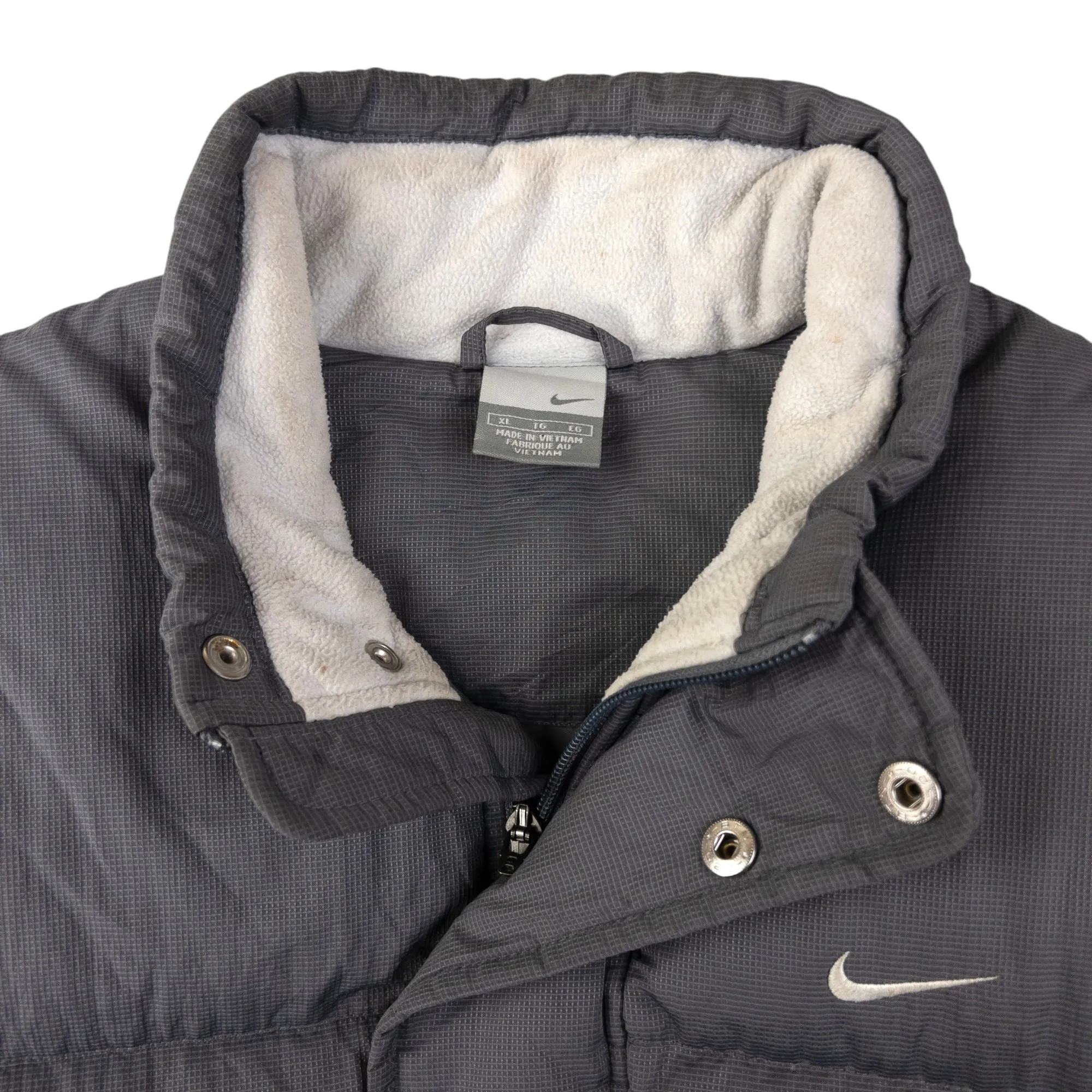 Vintage Nike Zip Off Sleeve Puffer Jacket Size XL