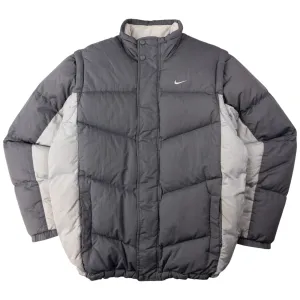 Vintage Nike Zip Off Sleeve Puffer Jacket Size XL