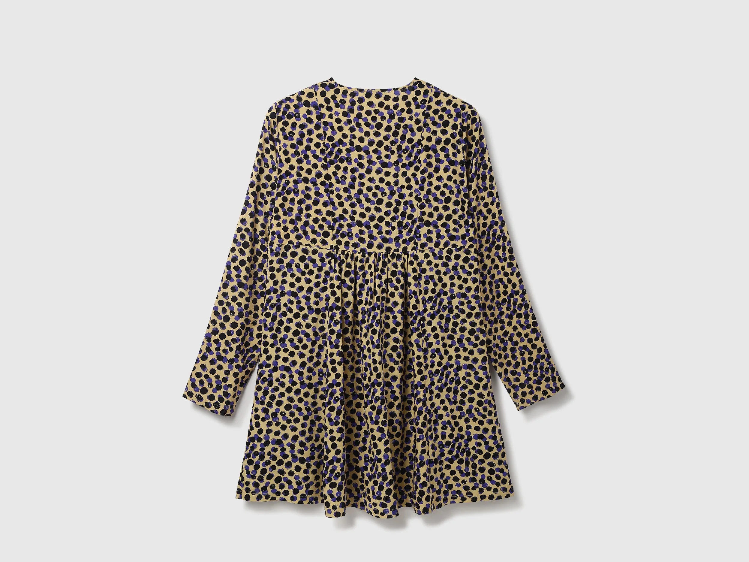 Viscose Printed V-Neck Women Dresses