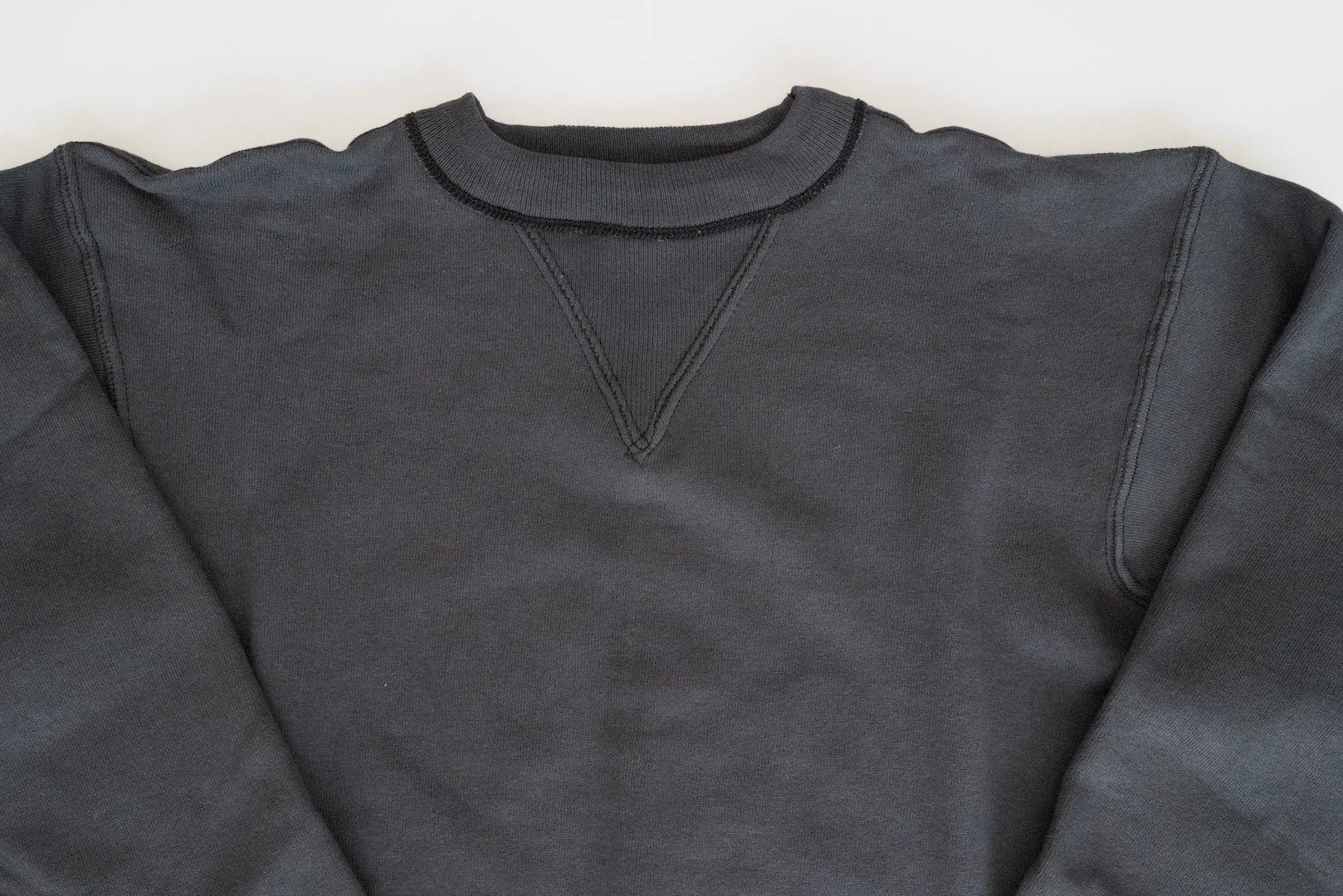 Warehouse Lot.403 10oz "Set-in Sleeves" Loopwheeled Sweatshirt (Black)