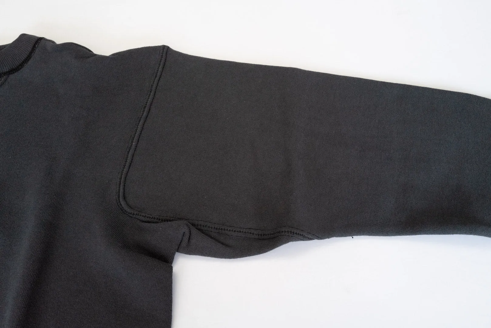 Warehouse Lot.403 10oz "Set-in Sleeves" Loopwheeled Sweatshirt (Black)