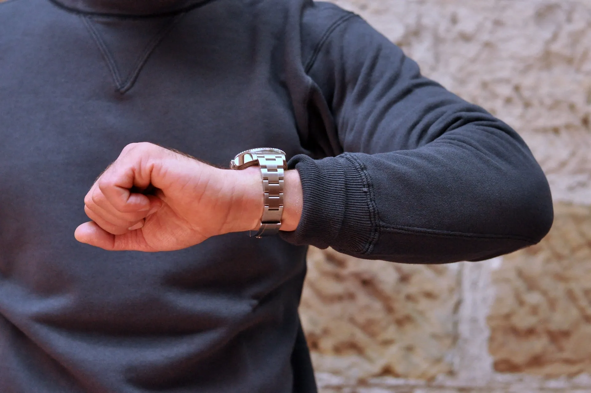 Warehouse Lot.403 10oz "Set-in Sleeves" Loopwheeled Sweatshirt (Black)