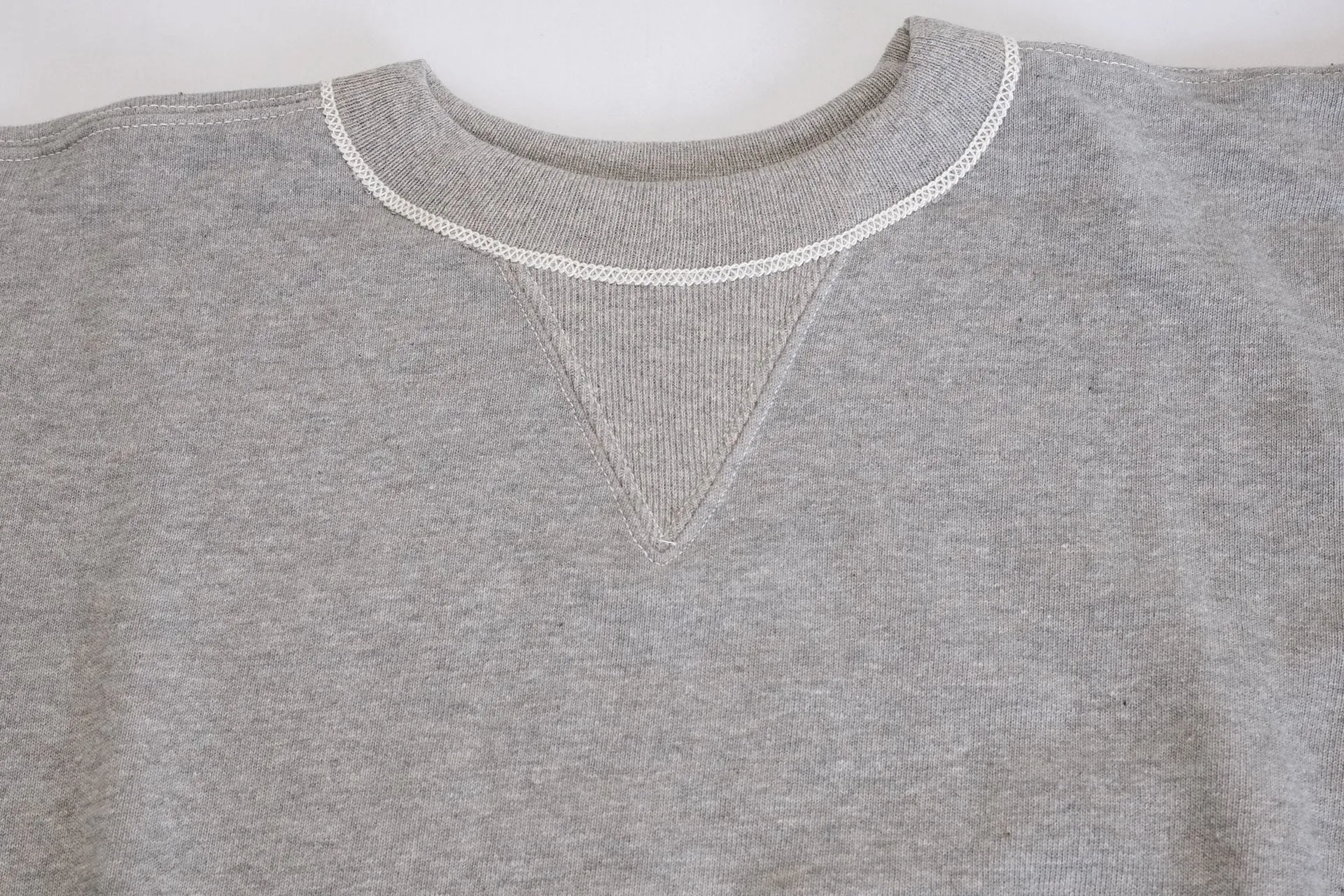 Warehouse Lot.403 10oz "Set-in Sleeves" Loopwheeled Sweatshirt (Heather Grey)