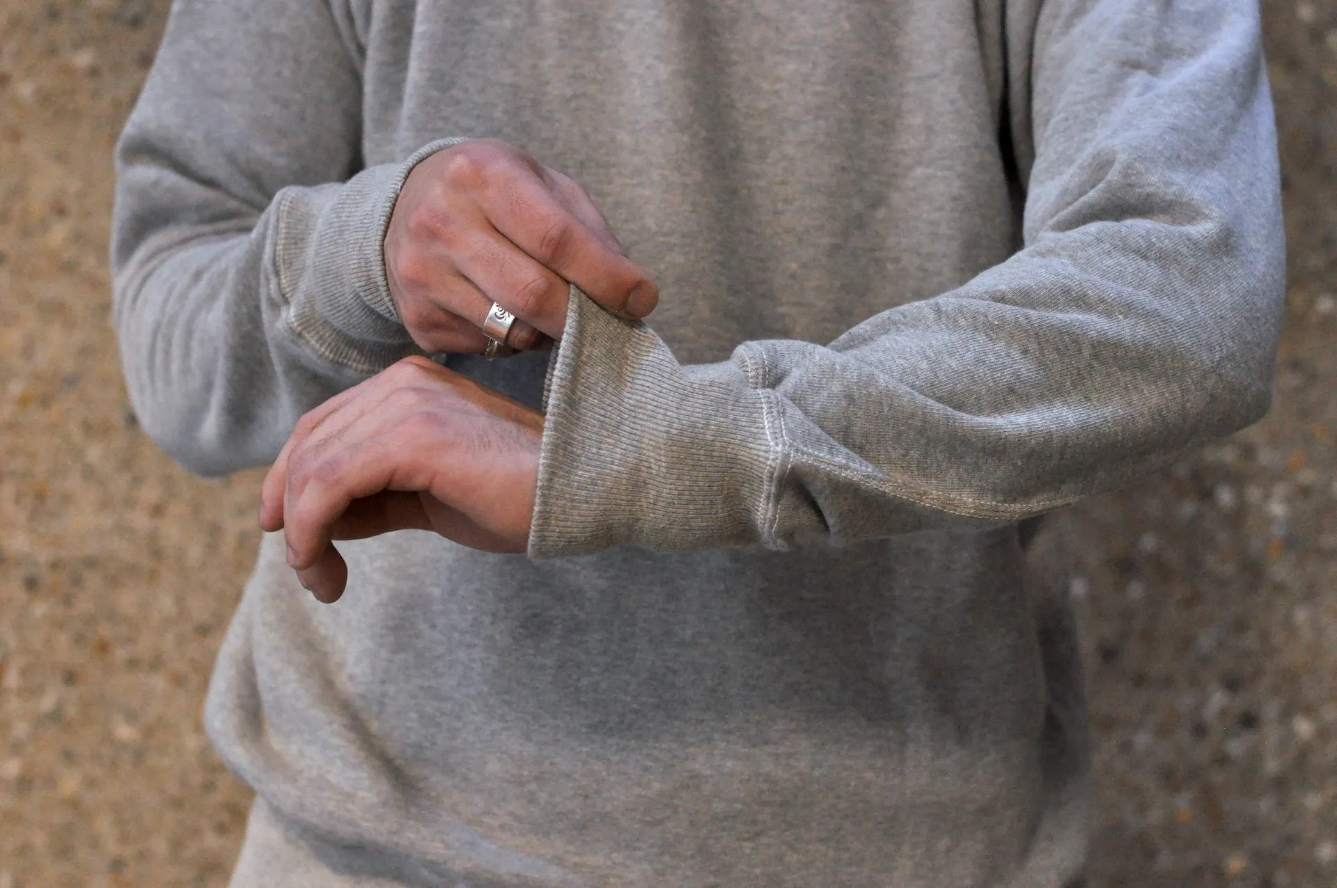 Warehouse Lot.403 10oz "Set-in Sleeves" Loopwheeled Sweatshirt (Heather Grey)