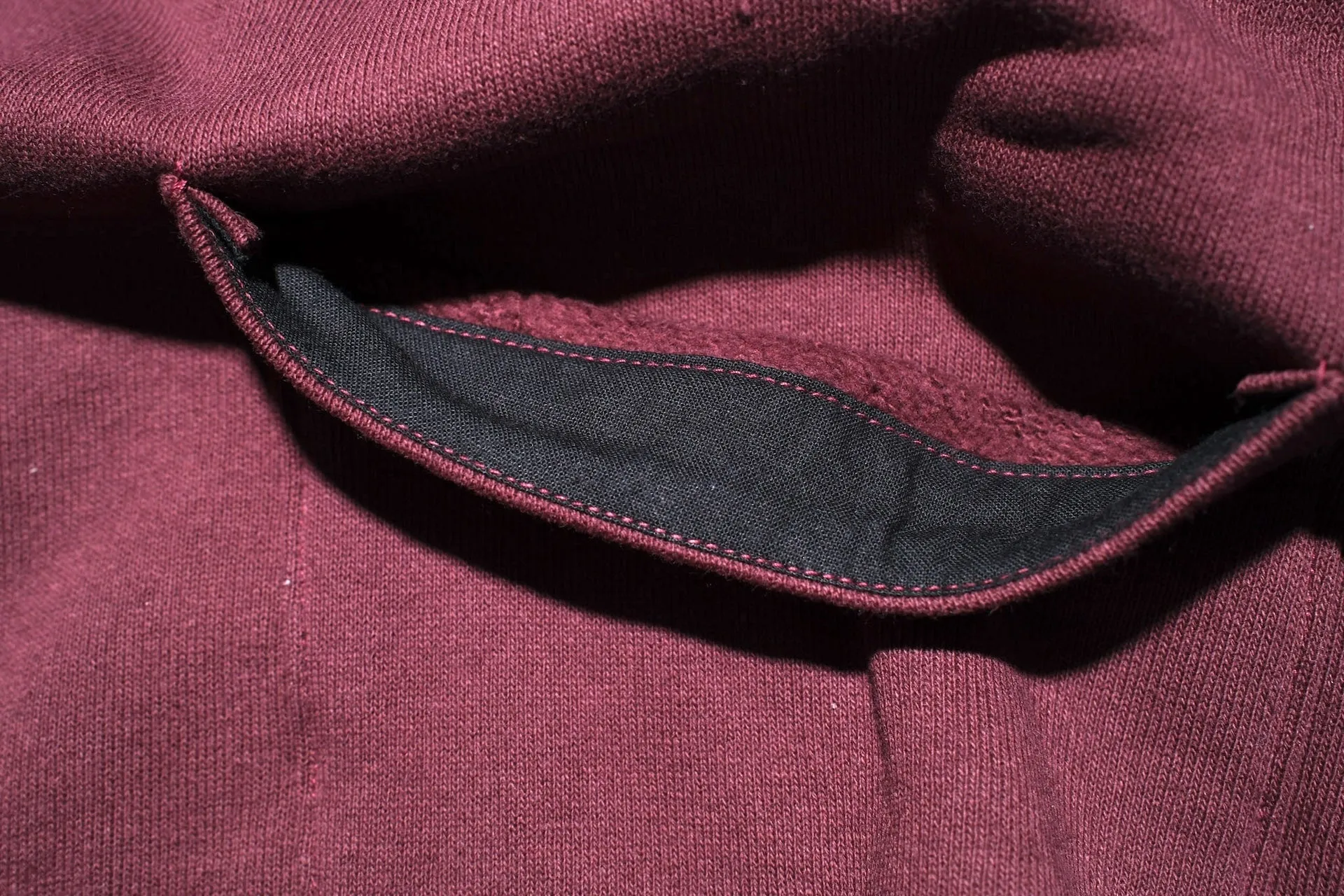 Warehouse Lot.453 10oz Loopwheeled "Footy" Pull Over (Bordeaux)