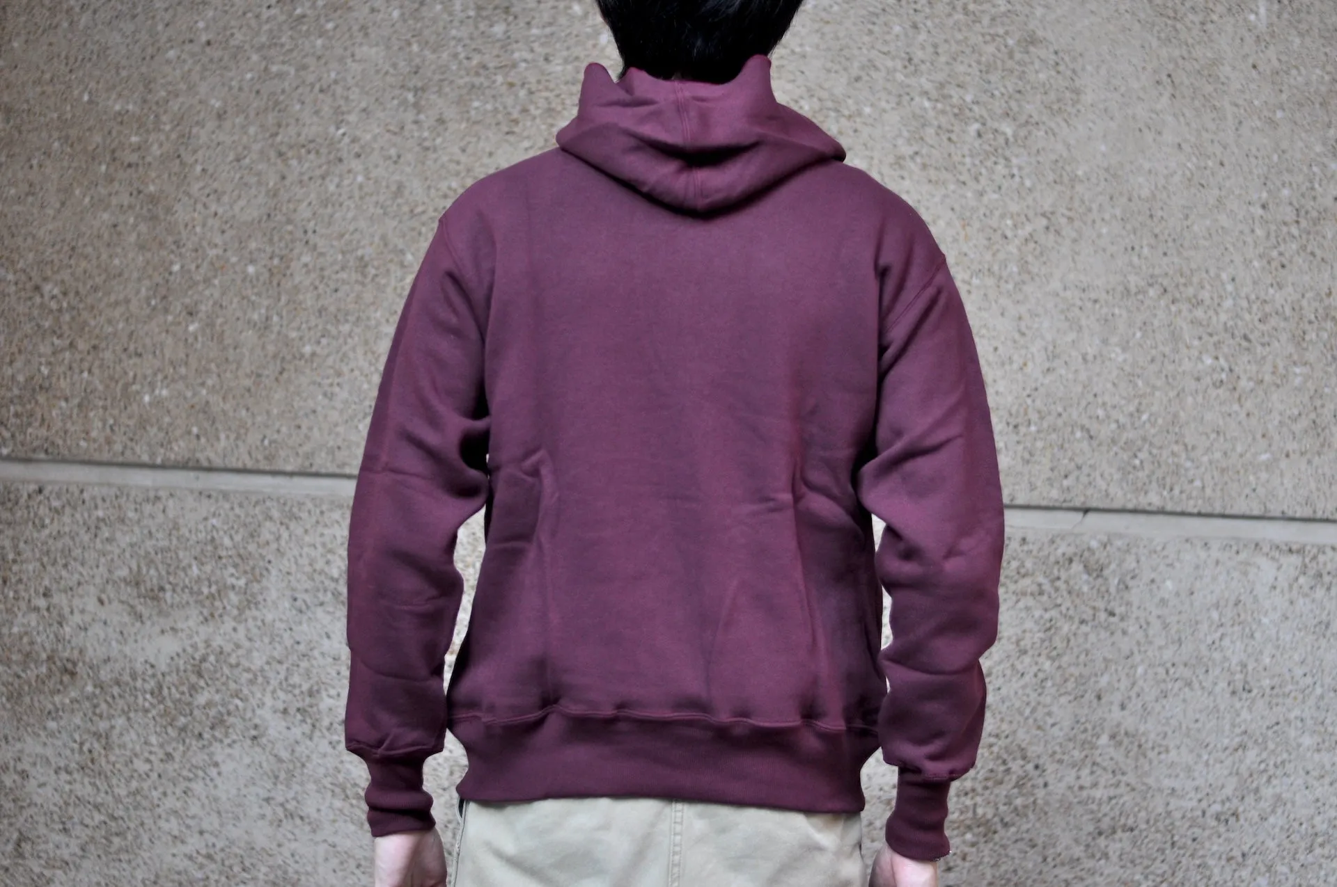 Warehouse Lot.453 10oz Loopwheeled "Footy" Pull Over (Bordeaux)