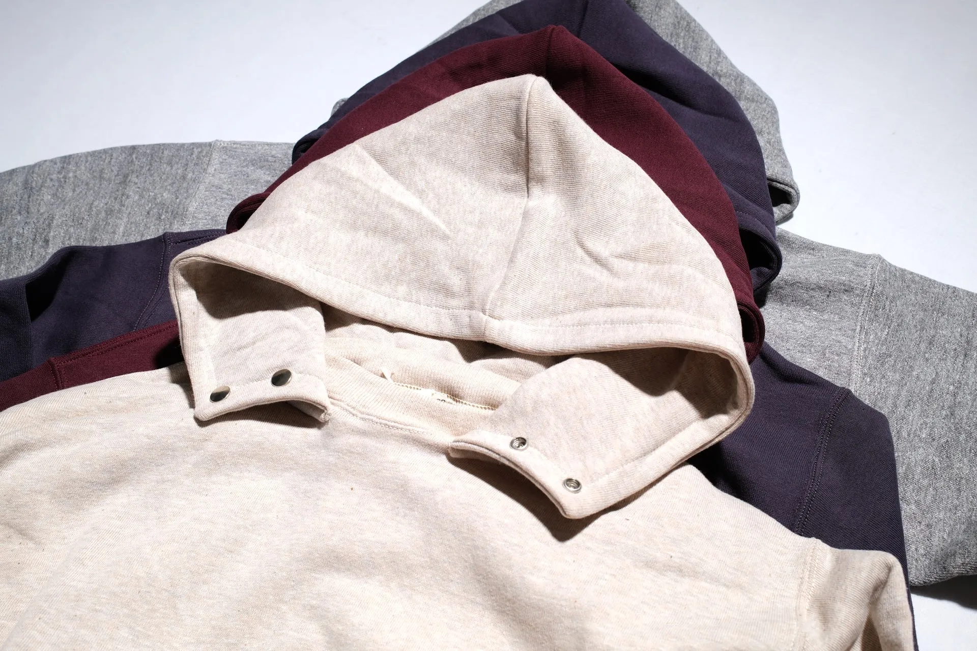 Warehouse Lot.469 10oz Loopwheeled "Chin-Snap" Pull Over (Bordeaux)