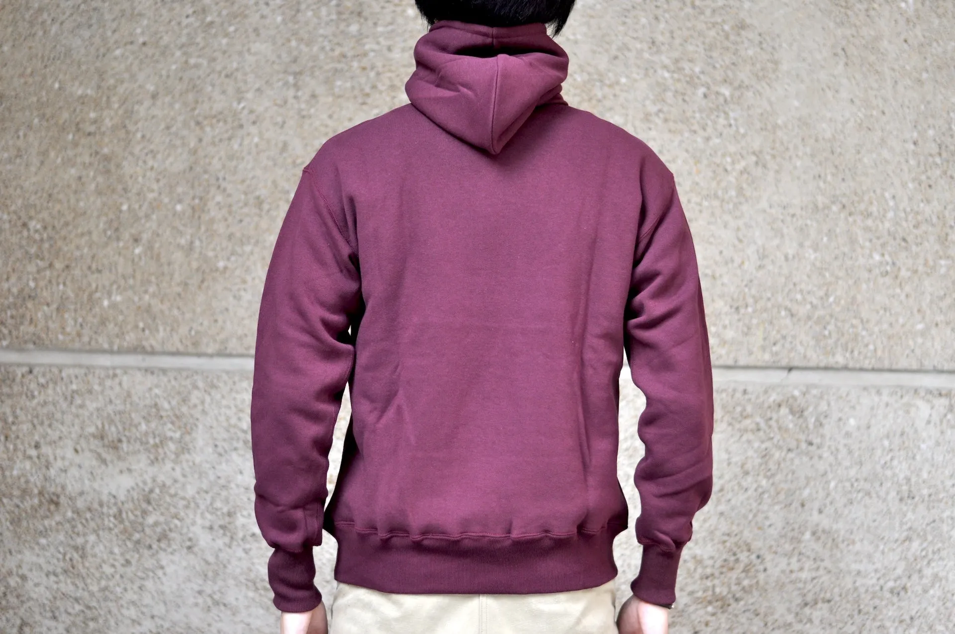 Warehouse Lot.469 10oz Loopwheeled "Chin-Snap" Pull Over (Bordeaux)