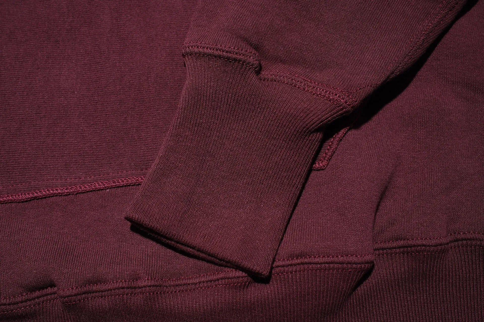 Warehouse Lot.469 10oz Loopwheeled "Chin-Snap" Pull Over (Bordeaux)