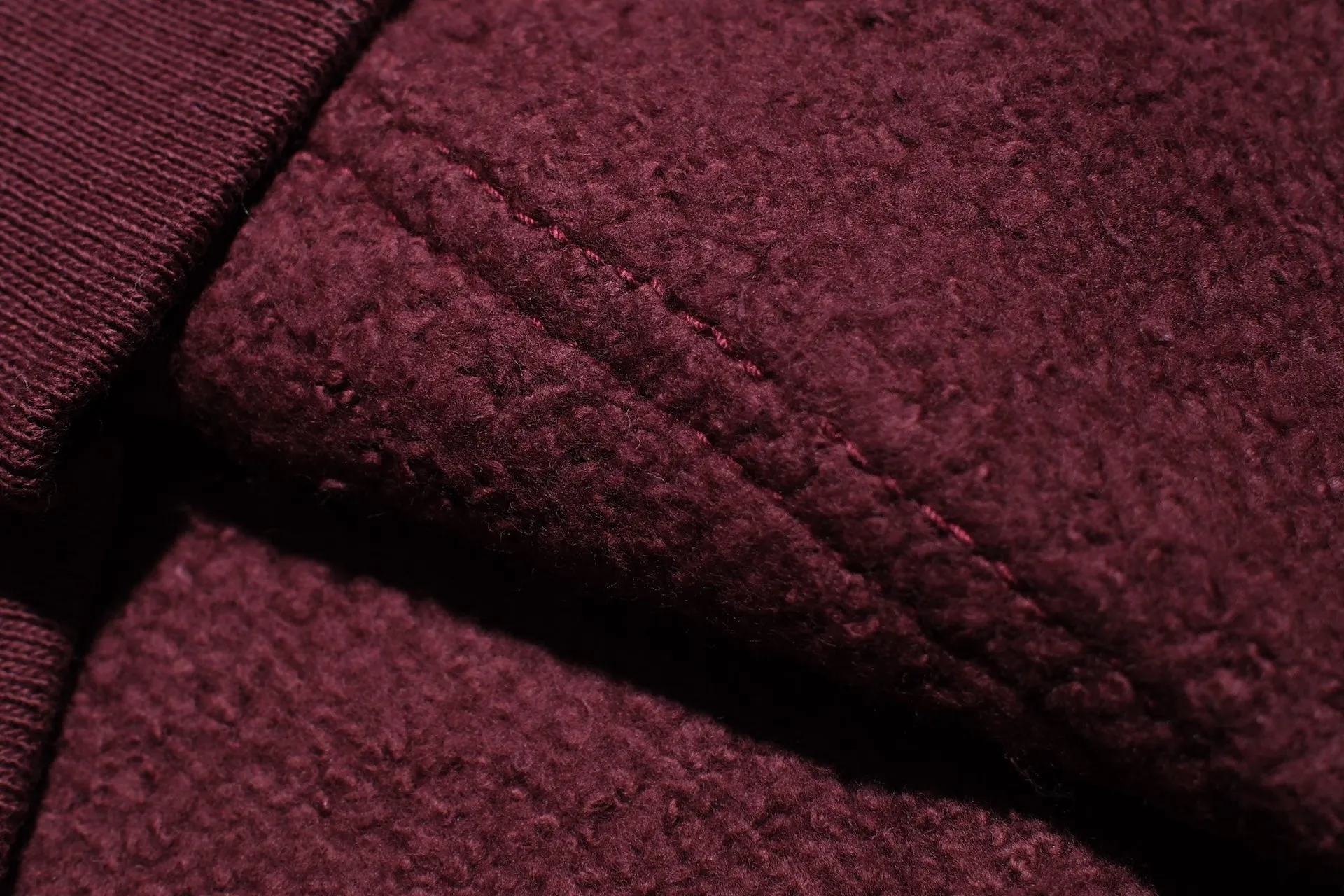 Warehouse Lot.469 10oz Loopwheeled "Chin-Snap" Pull Over (Bordeaux)