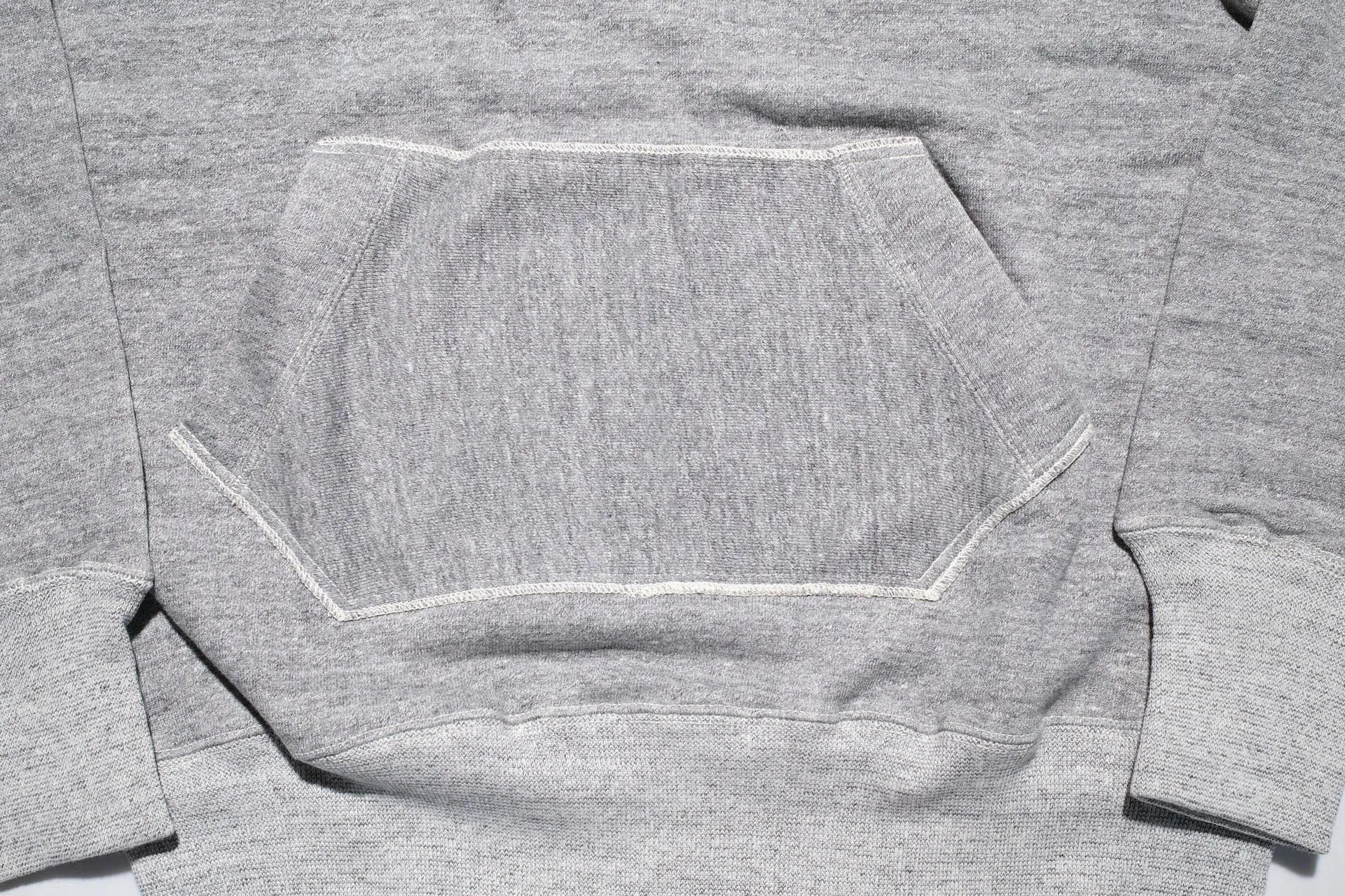 Warehouse Lot.469 10oz Loopwheeled "Chin-Snap" Pull Over (Heather Grey)