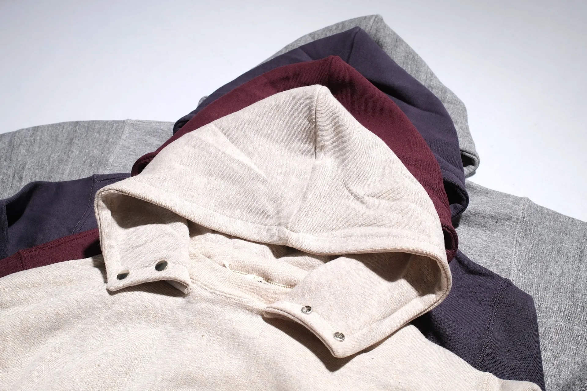 Warehouse Lot.469 10oz Loopwheeled "Chin-Snap" Pull Over (Heather Grey)