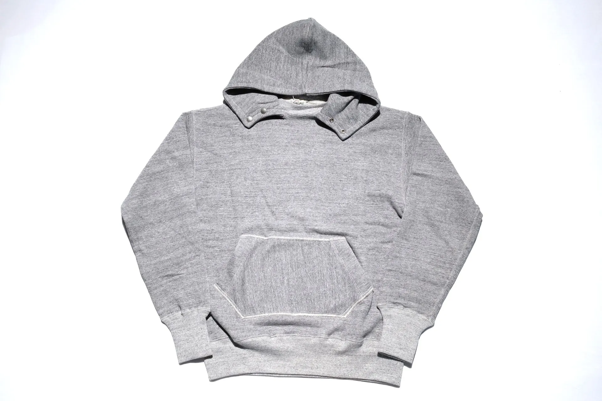 Warehouse Lot.469 10oz Loopwheeled "Chin-Snap" Pull Over (Heather Grey)