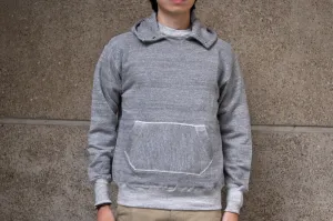 Warehouse Lot.469 10oz Loopwheeled "Chin-Snap" Pull Over (Heather Grey)
