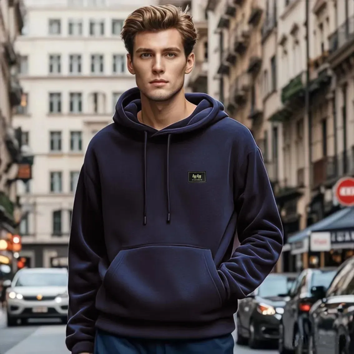 WARM FLEECE SWEATSHIRT