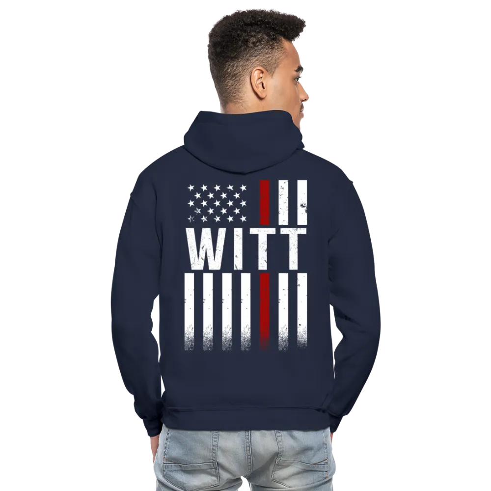 Witt Firefighter Gildan Heavy Blend Adult Hoodie