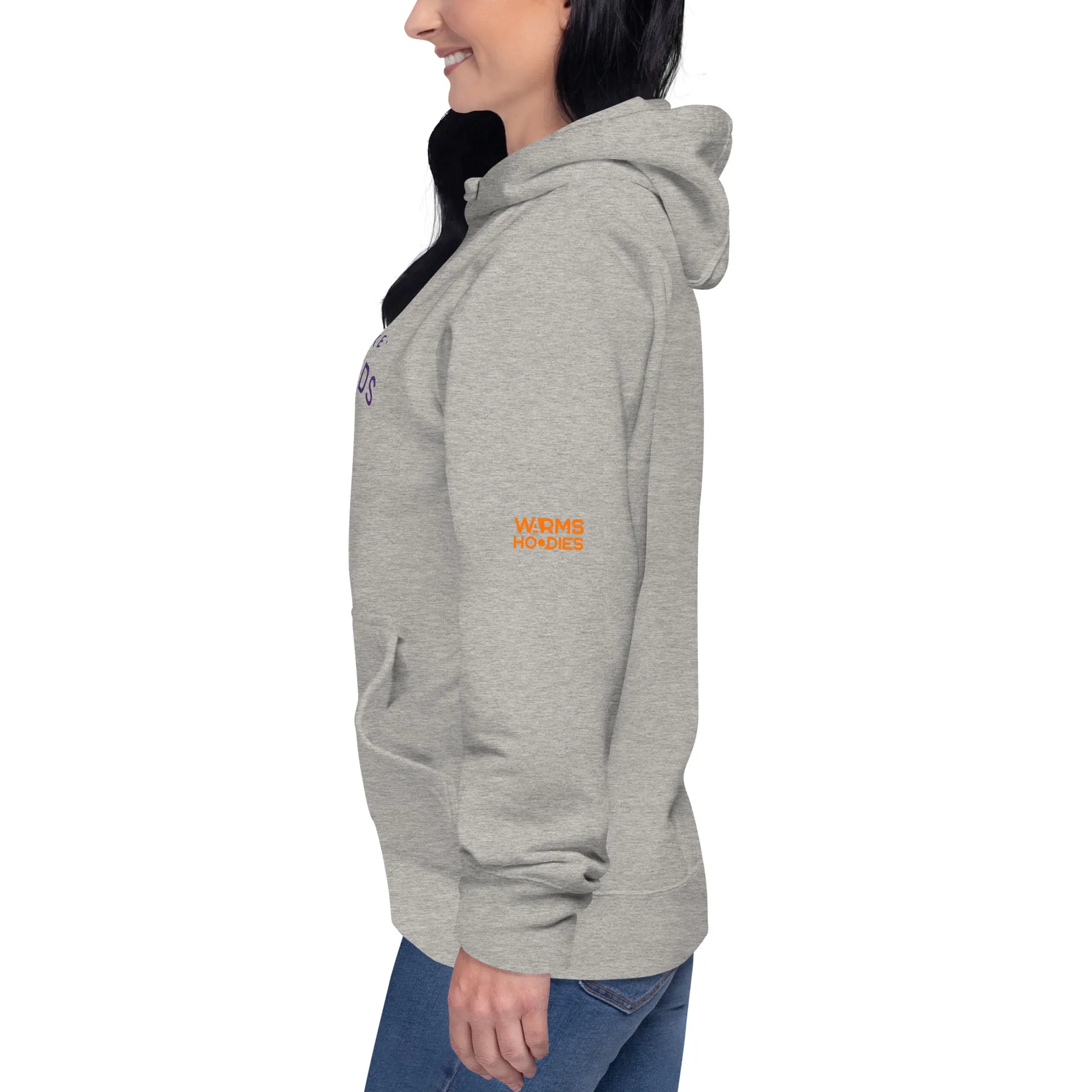 Women hoodies No Fare Friend Sustainable Comfort: Unisex Eco-Friendly Hoodie