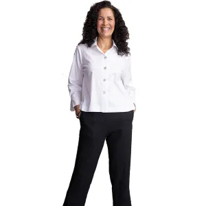 Women's Habitat Deep Hem Boxy Shirt White