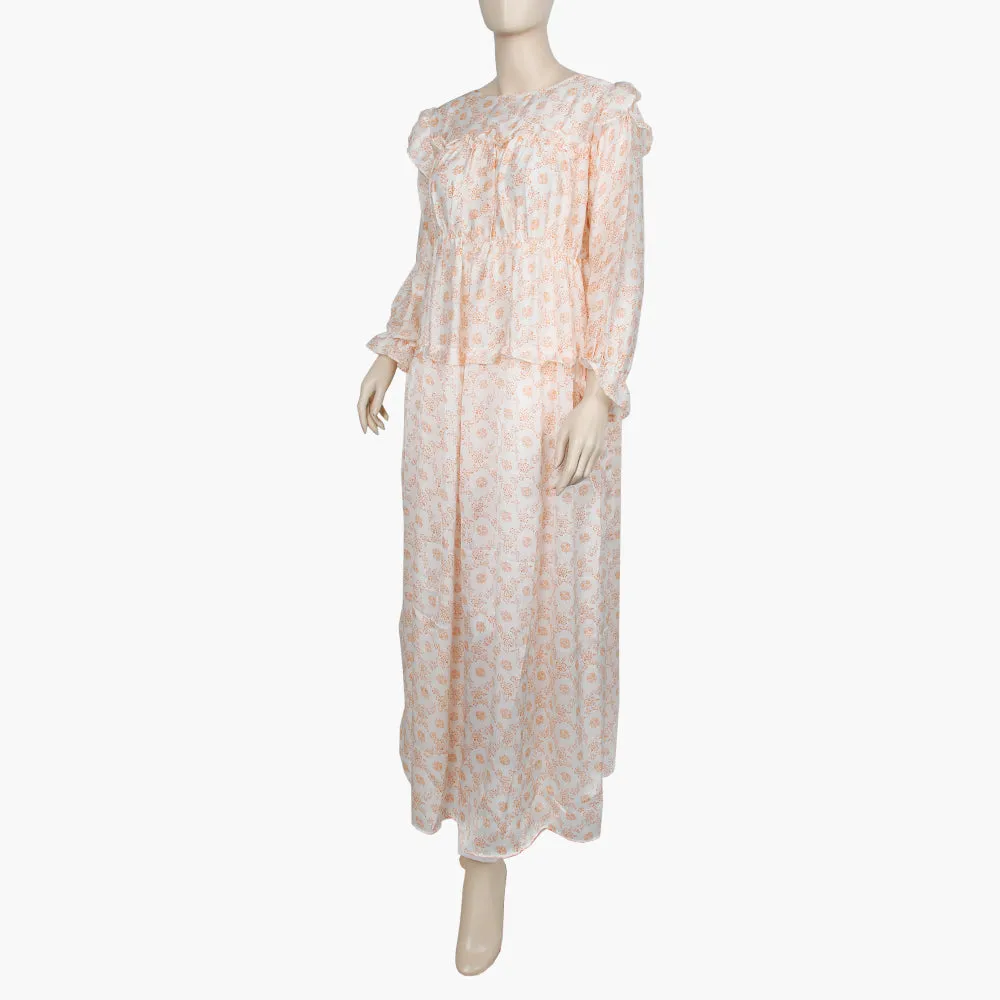 Women's Long Maxi - Orange