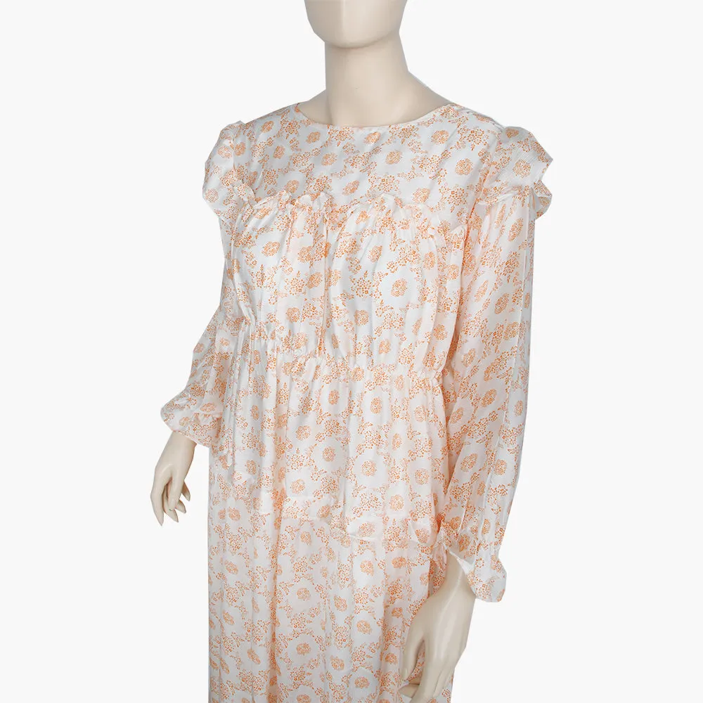 Women's Long Maxi - Orange