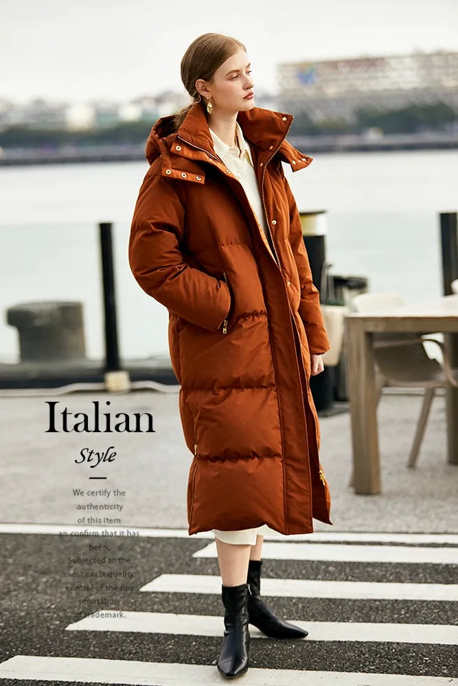 Women's Long Puffer Coat