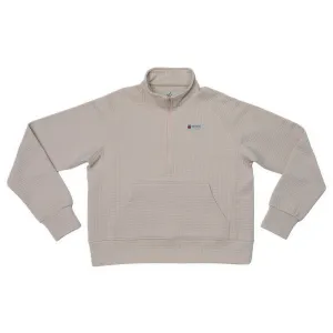 Women's Waffle 1/2 Zip (Oat)