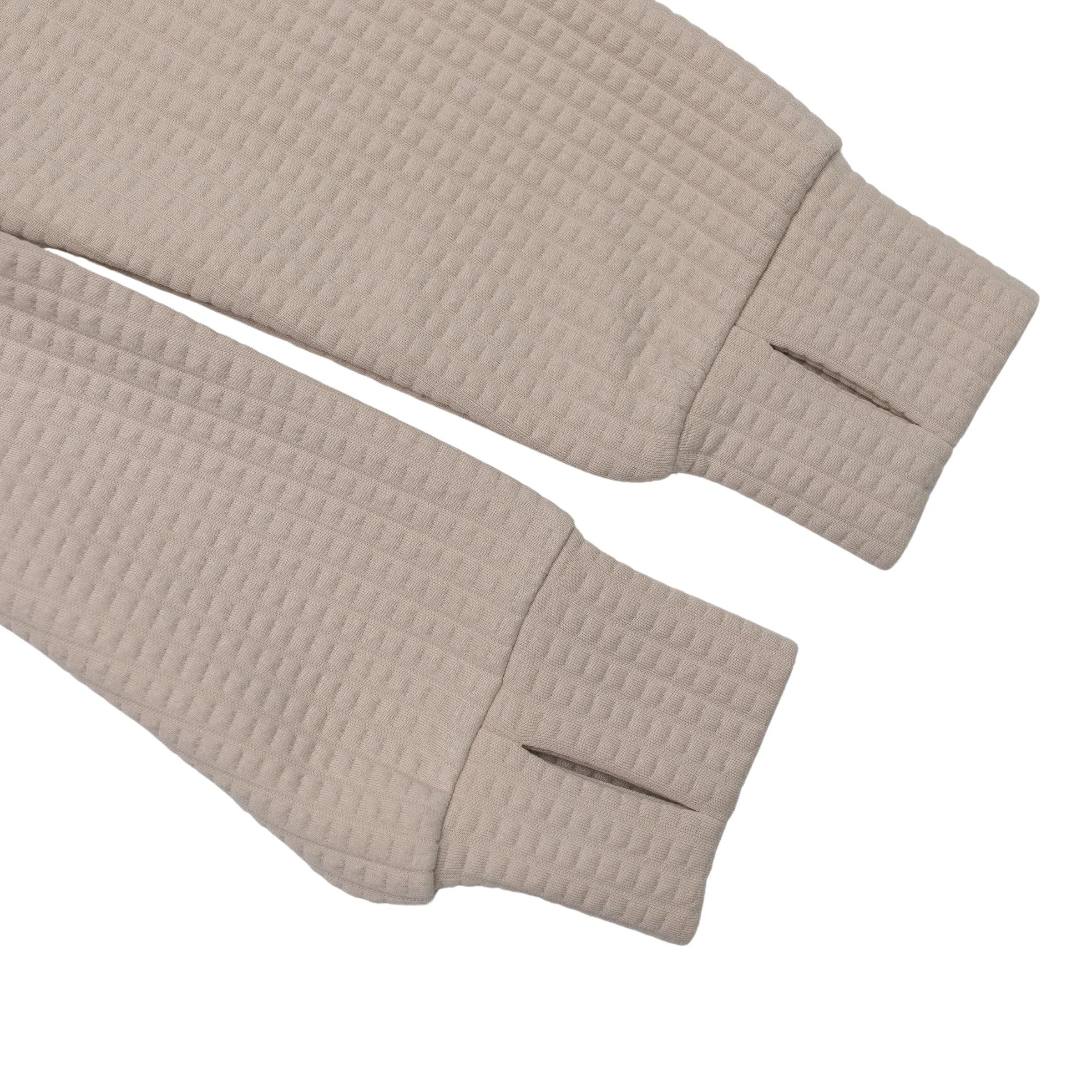 Women's Waffle 1/2 Zip (Oat)