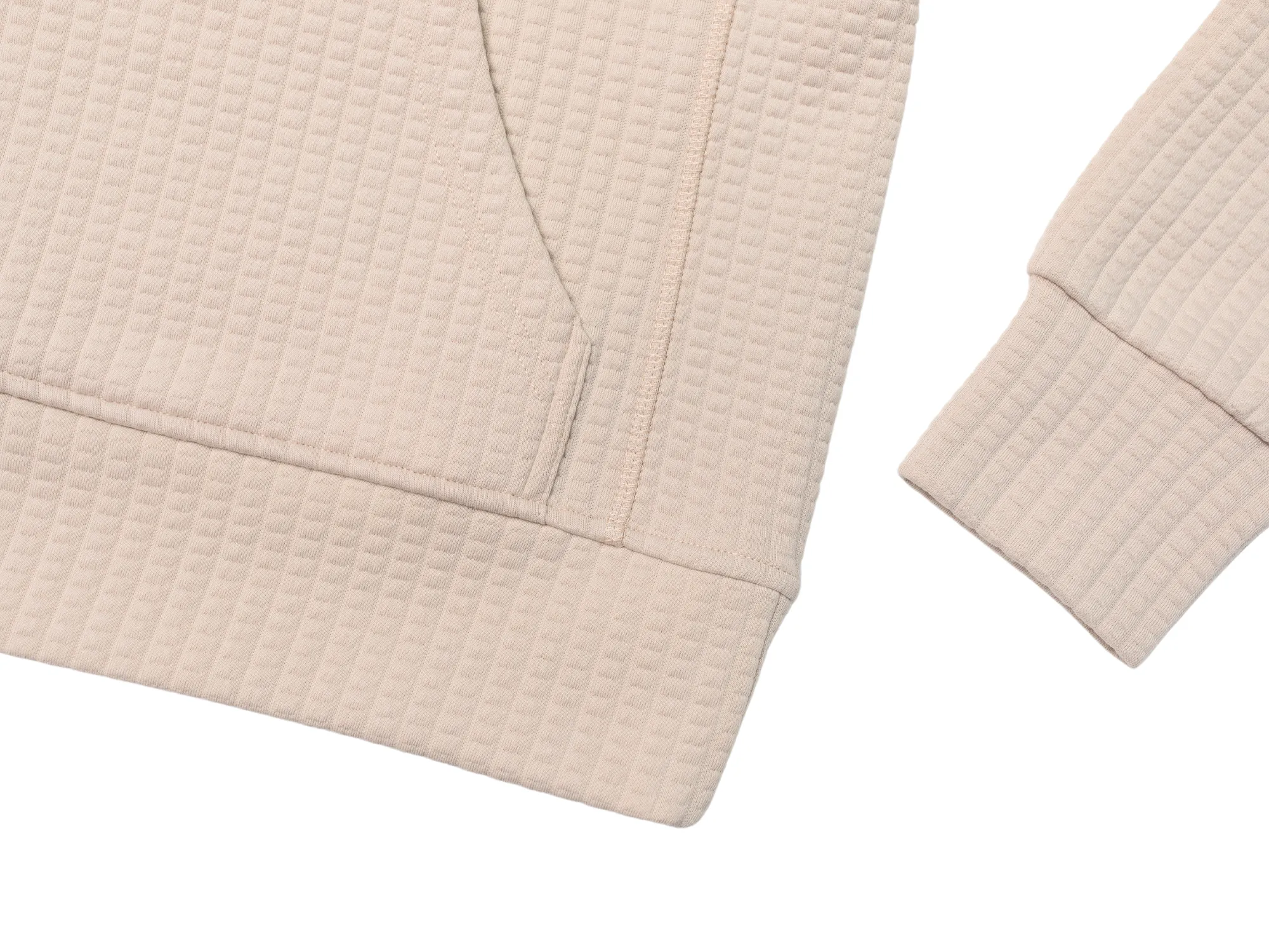 Women's Waffle 1/2 Zip (Oat)