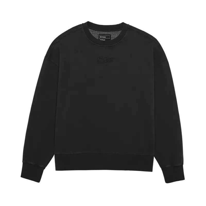 Wordmark Oversized Fleece Crew