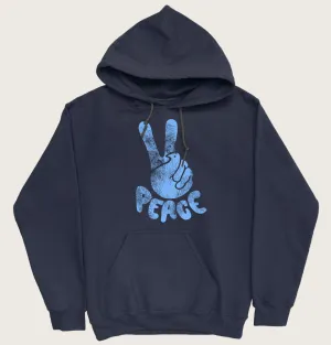 World Peace Dove Unisex Hoodie navy