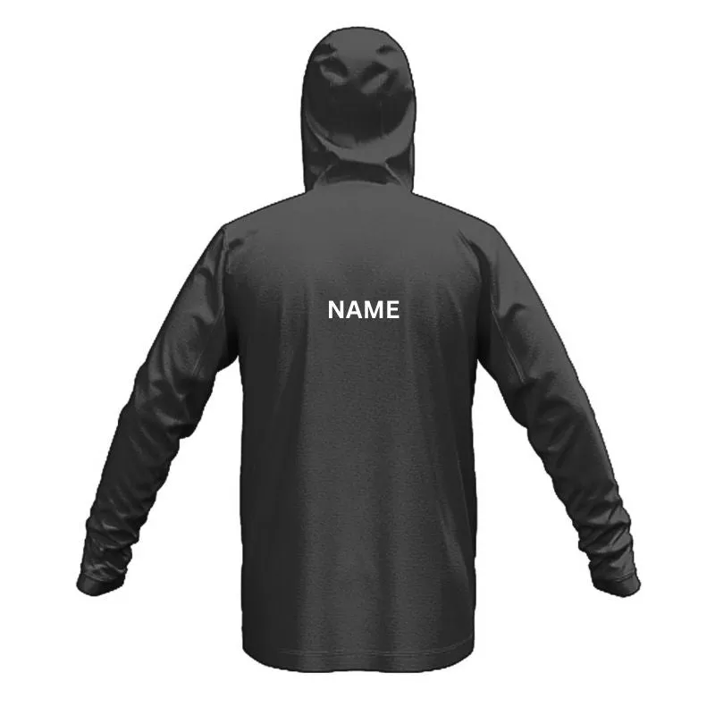 Worrigee Stock Cotton Fleece Hoodie Dark Grey Marle