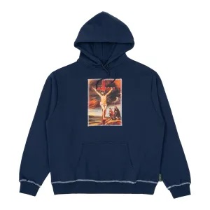 W.W.J.S. Hoodie - Navy