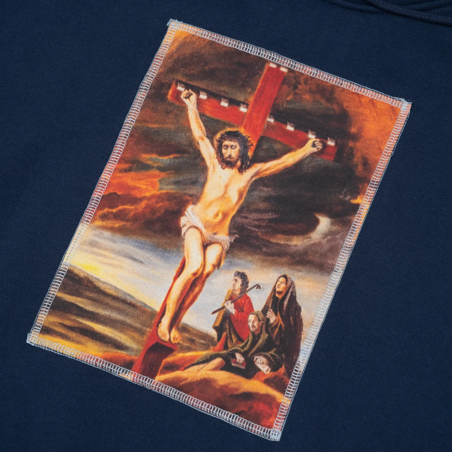 W.W.J.S. Hoodie - Navy