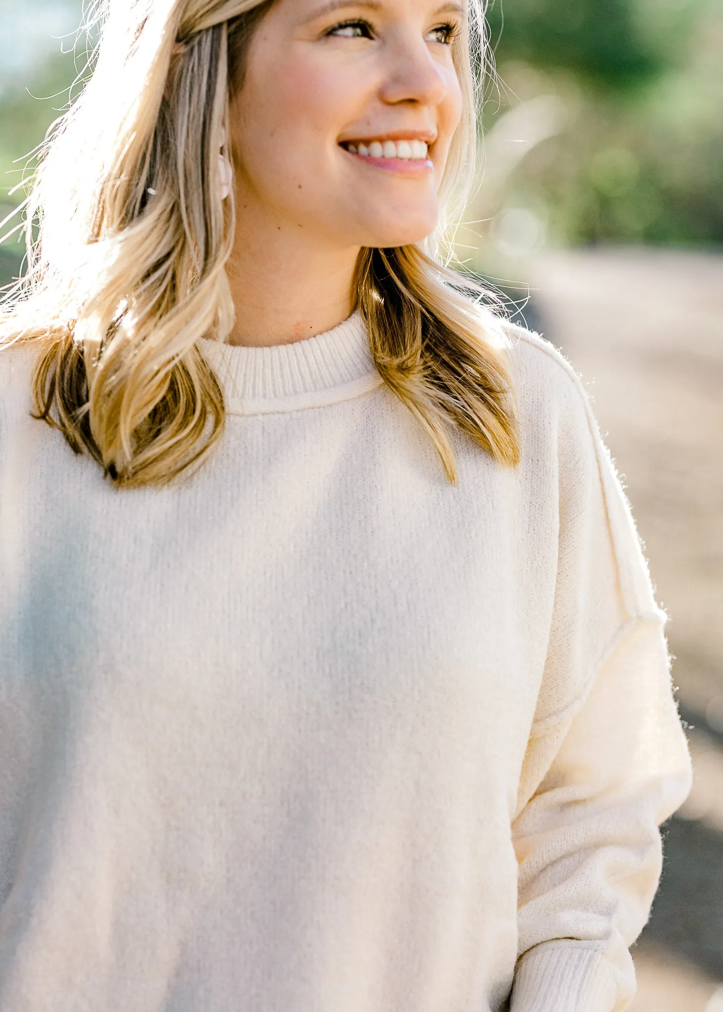 X White Snow Sweater