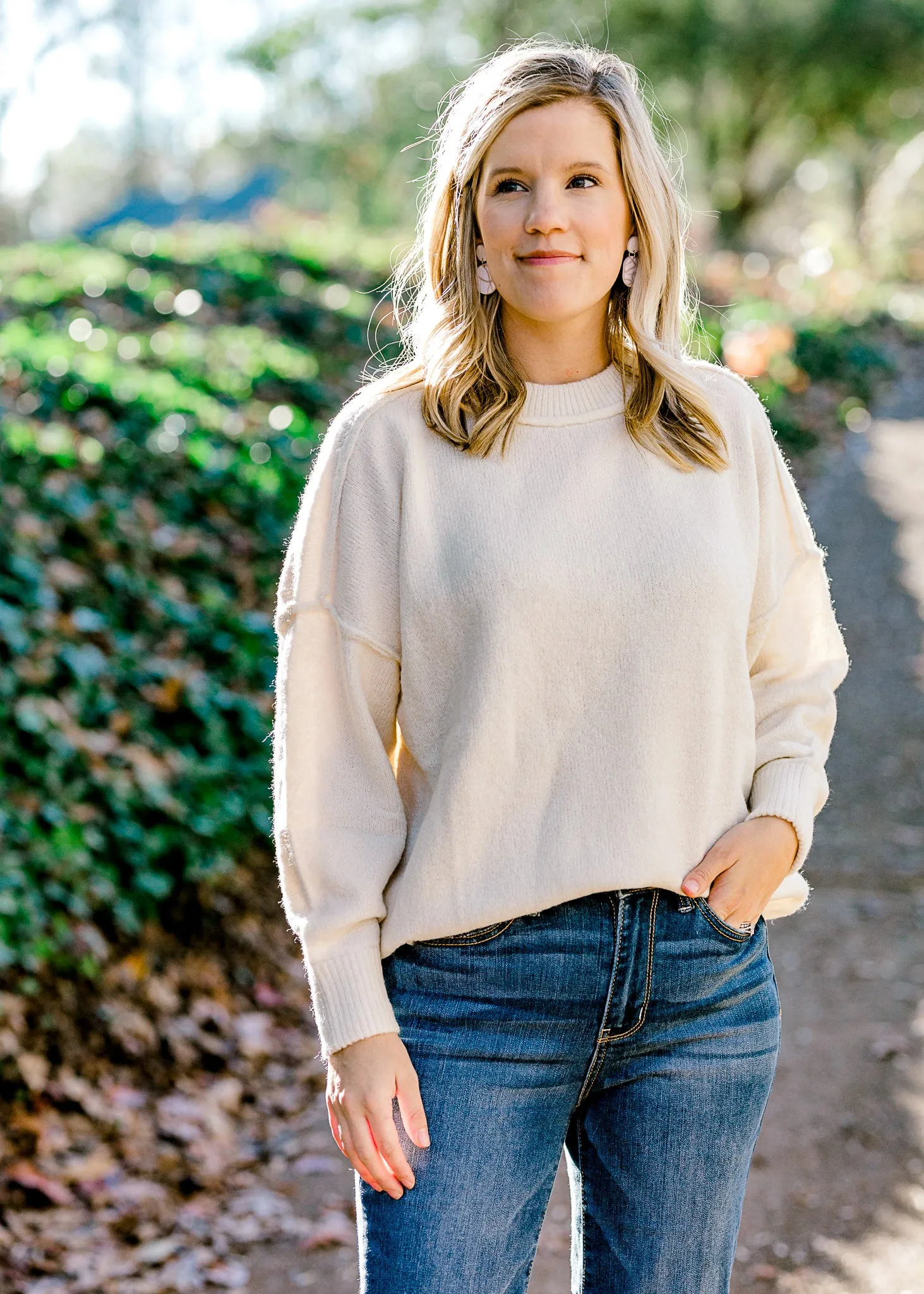 X White Snow Sweater