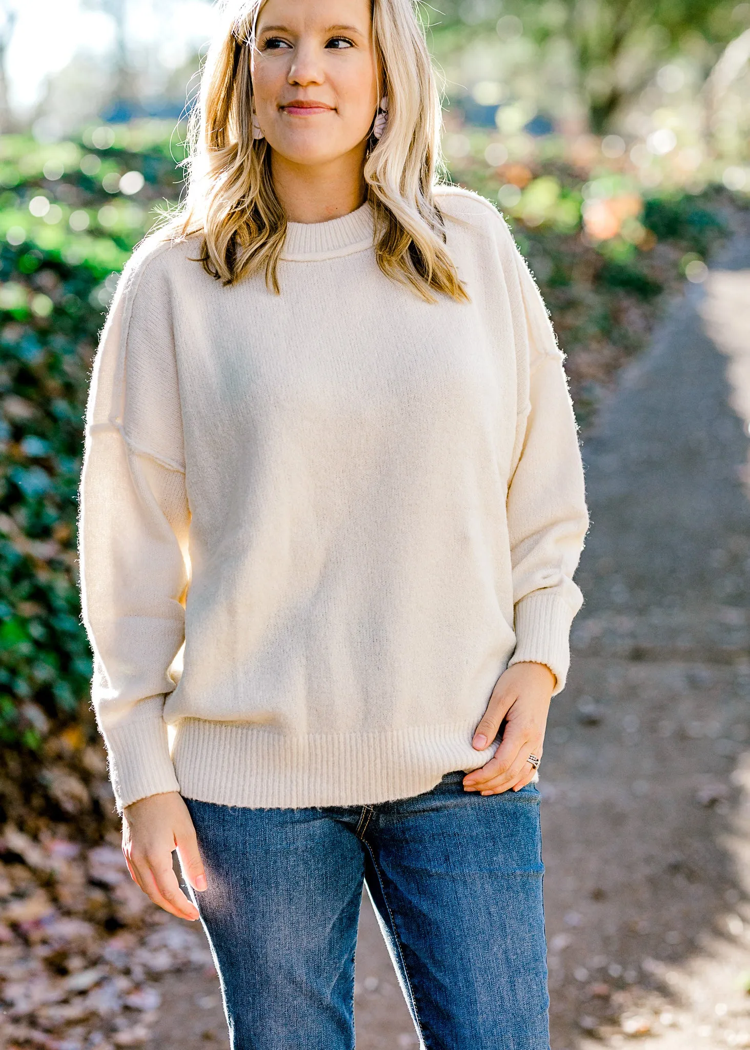 X White Snow Sweater