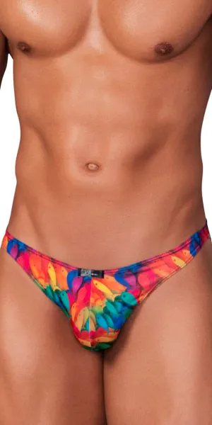 Xtremen 91145 Printed Microfiber Bikini Rainbow Fish