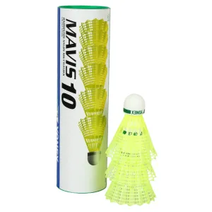 Yonex Mavis 10 Shuttle Cock (Yellow) - Green Cap