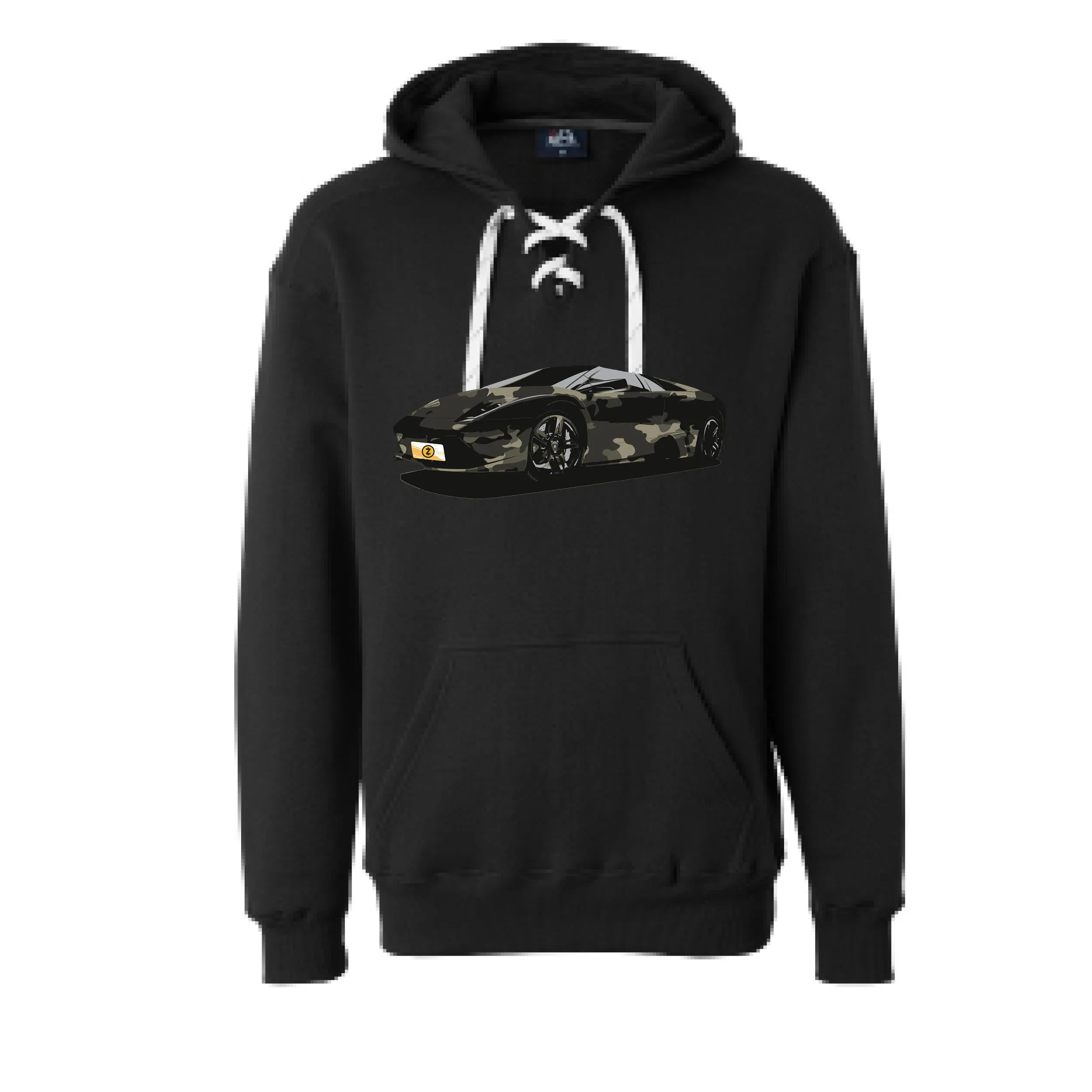 Zcash Lambo J American Sport Laced Hoodies