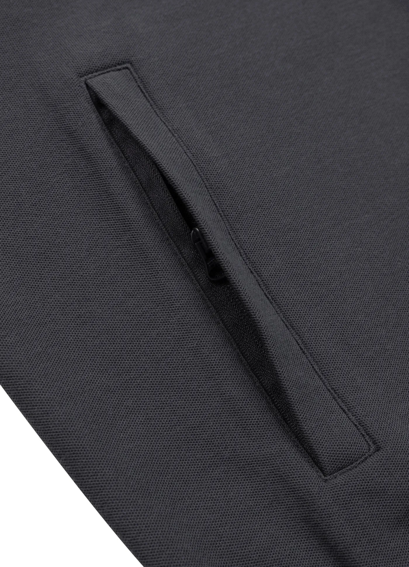 Zip Hoodie Pique Rockey - Graphite