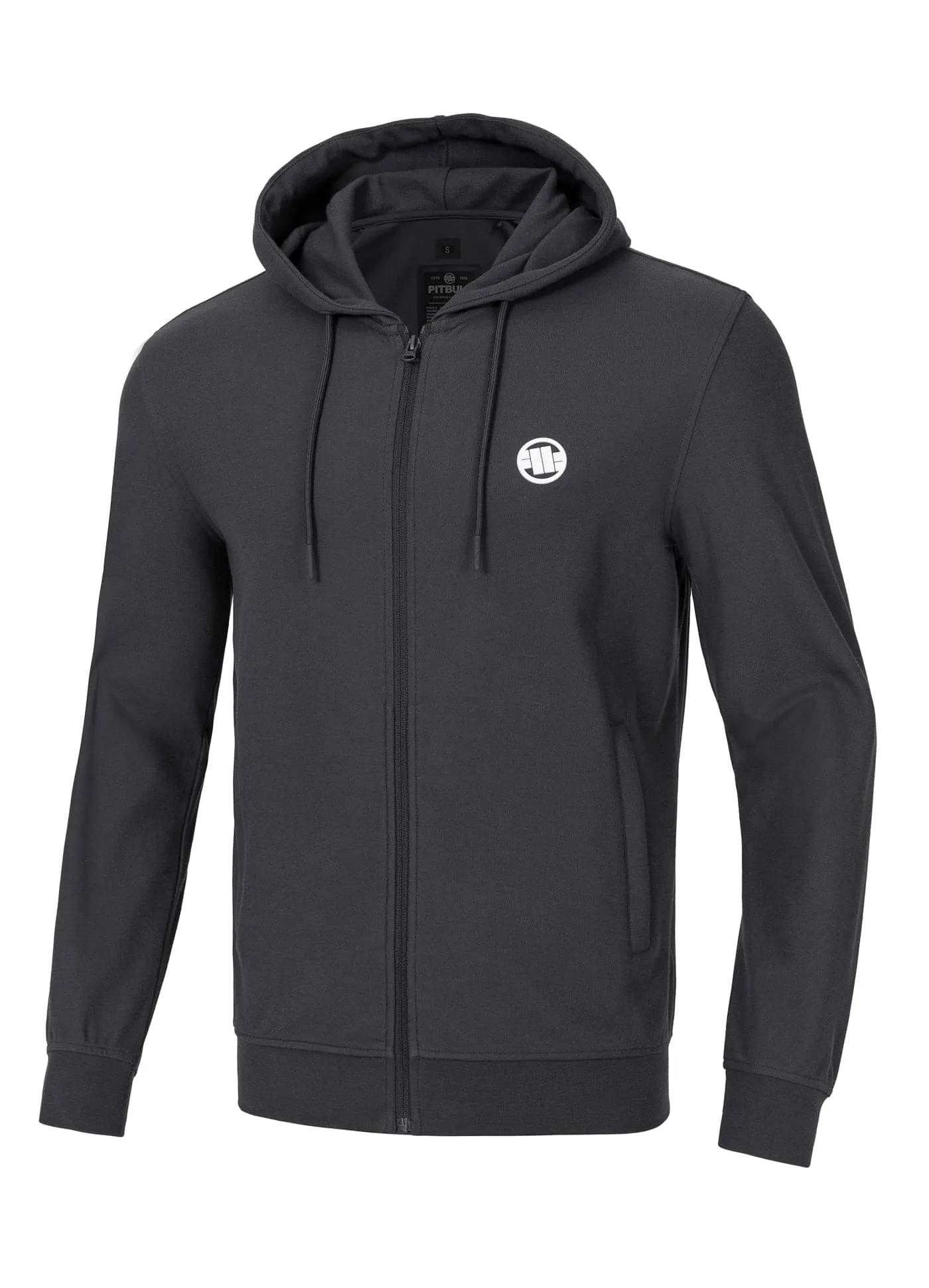 Zip Hoodie Pique Rockey - Graphite
